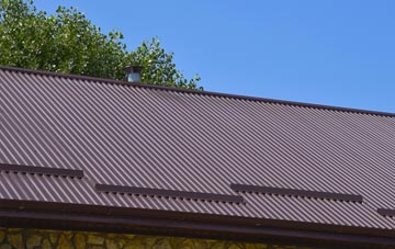 typical Wynds Point corrugated roof uses
